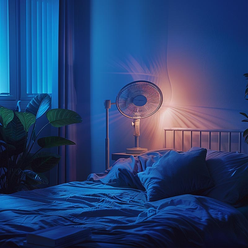 ventilateur très silencieux la nuit